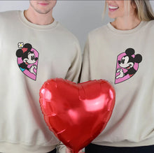 Load image into Gallery viewer, Mickey Valentines Day Crewneck
