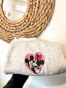 Mickey & Minnie Valentine’s Day crewneck