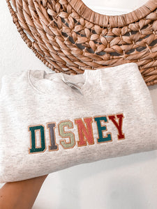 Disney Embroidery Crewneck